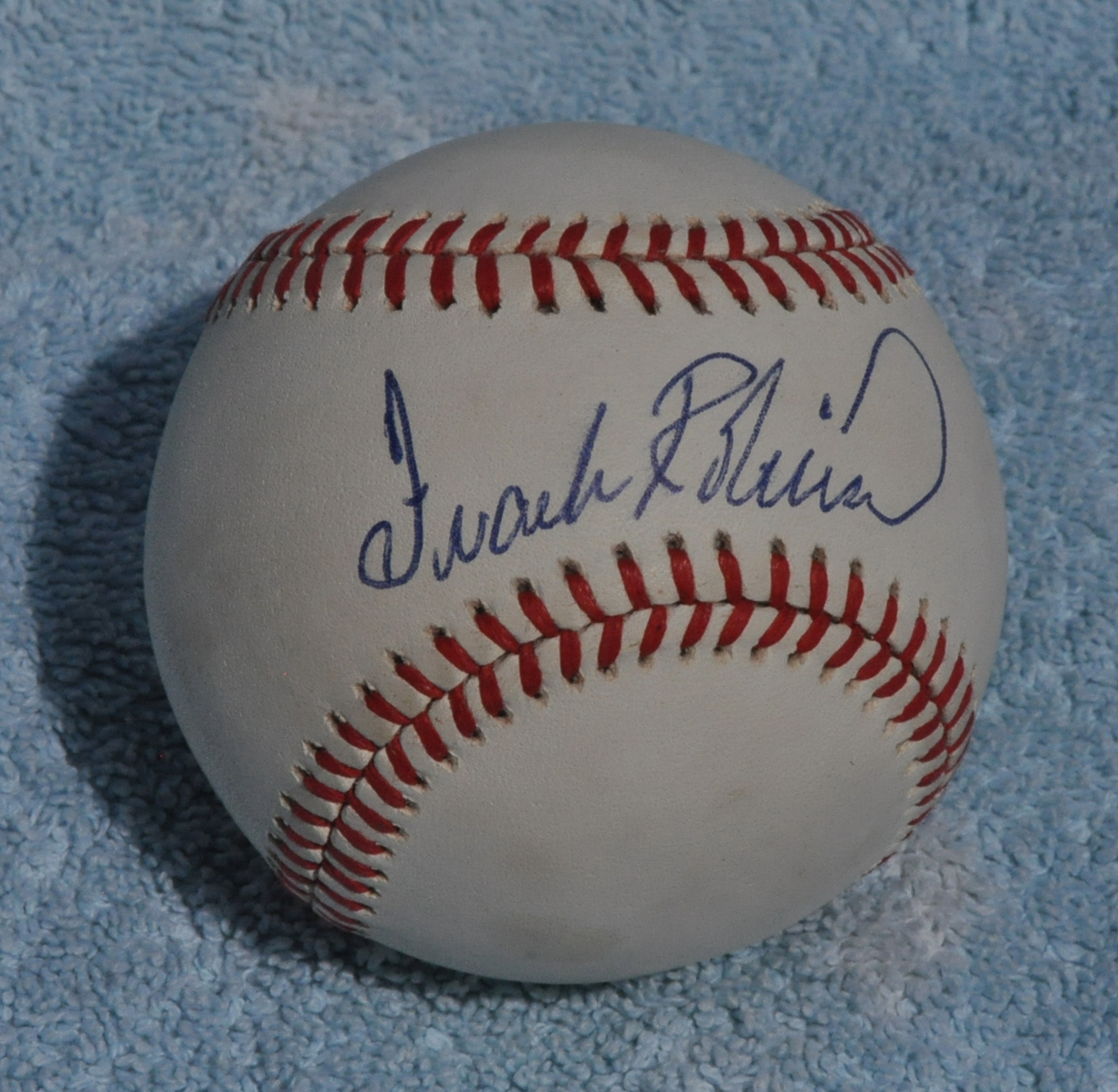Autographed Frank Robinson Baseball product photo